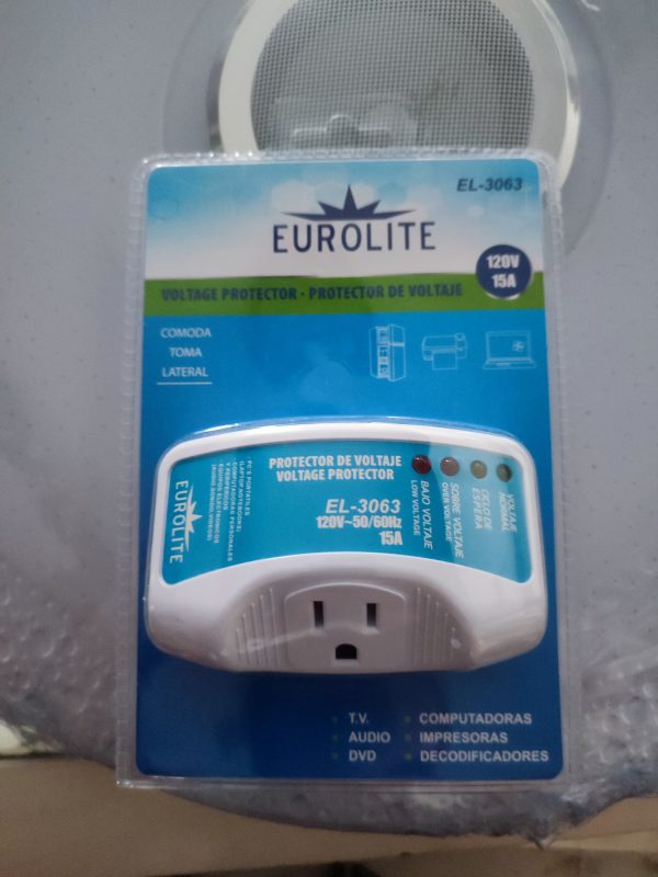Protector de voltaje simple 120v 15A para equipos electrodomésticos